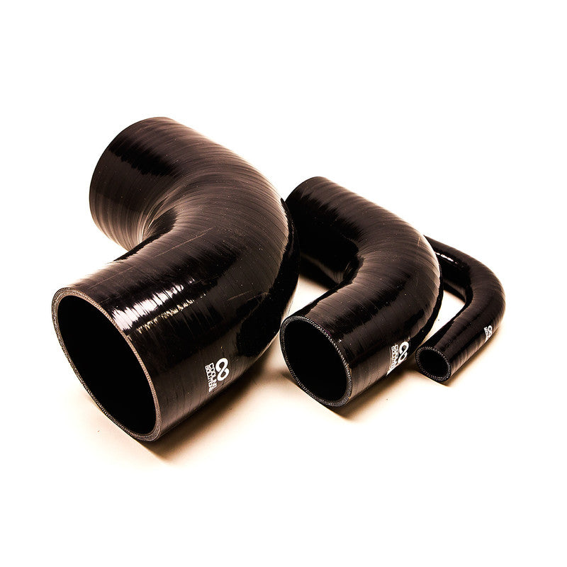 Manicotto In Silicone 90° Ø63mm L 125x125mm Spessore 5mm Nero