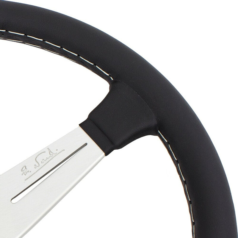 Volante Nardi Classic ND34 Pelle Nera Liscia 25 mm