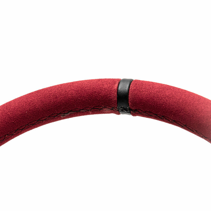 Volante Driftshop Pelle Scamosciata 70 mm Rosso