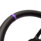 Volante Driftshop Pelle Perforata 70 mm Dettagli Viola